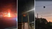 Balões caem em São José dos Campos e causam curtos e incêndios