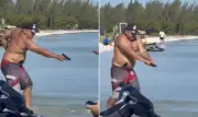 Banhista tenta atirar em kitesurfista na Praia de Arubinha em Arraial do Cabo