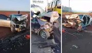 Batida entre três carros em Rio das Pedras deixa motorista em estado grave