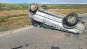 Bebê de 1 mês morre em capotamento na BR-265 em Minas