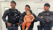 Bebê de 9 meses engasgado com tampa de pomada é salvo pela Guarda Municipal em Marataízes