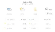 Betim terá sol e nevoeiro nesta segunda-feira (27); veja previsão