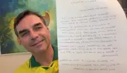 Bolsonaro apoia Flávio e ignora Michelle em carta sobre pré-candidatura