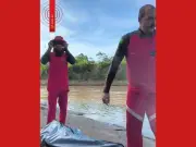 Bombeiros encontram corpo de desaparecido em naufrágio no Rio Purus, AC