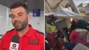 Bombeiros gaúchos voltam após missão em terremoto na Venezuela
