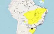 Brasil enfrenta contrastes climáticos com temporais no Sul e seca no Sudeste