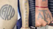 Brasileiro com Maradona tatuado torce pela Argentina e prevê tetra