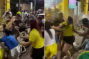 Briga após jogo do Brasil deixa mulher desacordada em Rosana (SP)