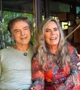 Bruna Lombardi declara amor a Carlos Alberto Riccelli nos 80 anos