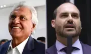Caiado chama Eduardo Bolsonaro de 'Pateta da política brasileira' em bate-boca