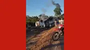 Caminhão cai em ribanceira na PA-151; motorista sobrevive