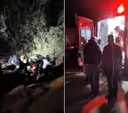 Caminhão tomba em Sumidouro e motorista fica ferido