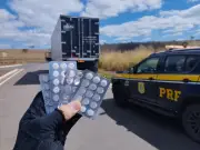Caminhoneiro é flagrado com 43 comprimidos de rebite na BR-251 em Salinas