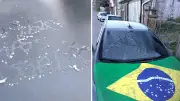 Campos do Jordão registra 2,1°C e iguala recorde de frio de 2026 com geada