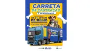 Carreta de Castração Gratuita em Araraquara de 23 a 26 de Julho