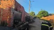 Casa de catadora de recicláveis é destruída por incêndio em Teresina