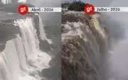 Cataratas do Iguaçu: vazão recorde fecha passarela; veja números
