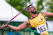 Cícero Nobre conquista ouro no lançamento de dardo nos Jogos Parasul-Americanos