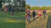 Chefe de facção é preso durante partida de futebol em Iguatu, CE