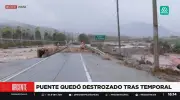 Chuvas no Chile: ponte desaba, 13 mortos e bebê resgatado