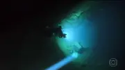 Cientistas mapeiam uma das maiores cavernas submersas do Brasil, no MT