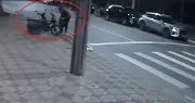 Câmeras flagram furto de bicicleta elétrica em Governador Valadares