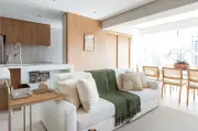 Cores claras ampliam ambientes e trazem leveza para a casa
