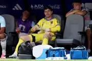 Courtois não tem lesão grave e volta ao Real Madrid normalmente