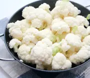 Cozinhar couve-flor no vapor preserva textura crocante, diz chef