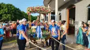 Círio de Santana reúne centenas de fiéis em Arapixuna, Santarém