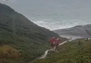 Duas pessoas feridas por onda em Búzios durante ressaca