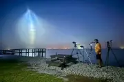 Efeito 'água-viva' em foguete Falcon 9 é registrado por brasileiro nos EUA