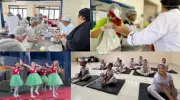 Escola Olinto amplia estrutura esportiva com piscina olímpica e pista de corrida