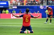 Espanha vence Bélgica com gol de Merino e vai às semis da Copa
