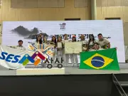 Estudantes maranhenses vencem torneio mundial de robótica na Coreia do Sul