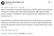 EUA impõem tarifas de 25% sobre produtos brasileiros; Rubio cita motivação política
