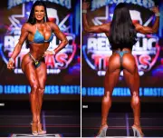 Ex-morena do É o Tchan, Juliane Almeida, garante vaga no Masters Olympia 2027