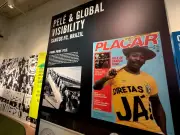 Exposição em Atlanta une futebol e ativismo com Pelé e Democracia Corinthiana