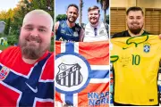 Fã do Santos e de Neymar, norueguês torce contra o Brasil na Copa
