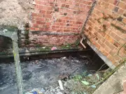 Facção abre galeria pluvial para fugir da polícia em Salvador