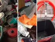 Falta d'água em Nova Europa afeta rotina e causa transtornos no Jardim São Paulo