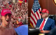 Ferran Torres usa boné com slogan de Trump em comemoração do título espanhol