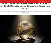 Fifa cria anel exclusivo de R$ 760 mil para campeões da Copa de 2026