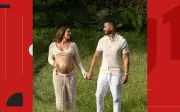 Filho de Bell Marques e esposa divulgam ensaio de gravidez