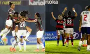 Flamengo e Fluminense avançam na Copa do Brasil Feminina; Vasco e Botafogo caem
