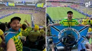 Gaúcho de Fusca 1971 realiza sonho na Copa 2026