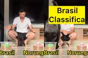 Gato vidente Milu erra Cabo Verde e aposta no Brasil contra Noruega