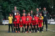 Golaço de bicicleta de Mateus Vieira marca IberCup Sub-9