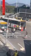 Greve de rodoviários no Rio: ônibus depredados e frota reduzida