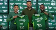 Guarani apresenta Éverton Brito e Matheus Guilherme para Série C